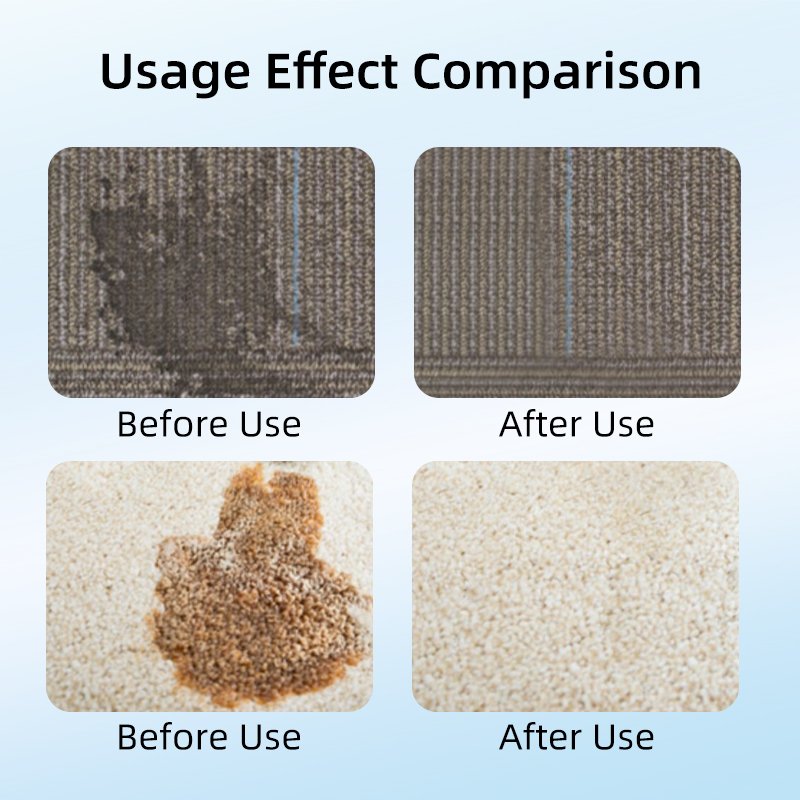 Hotel Commercial Carpet Cleaner Disposable Low Foam Dry Cleaning Strong Decontamination Water-Free Effective Cleaning