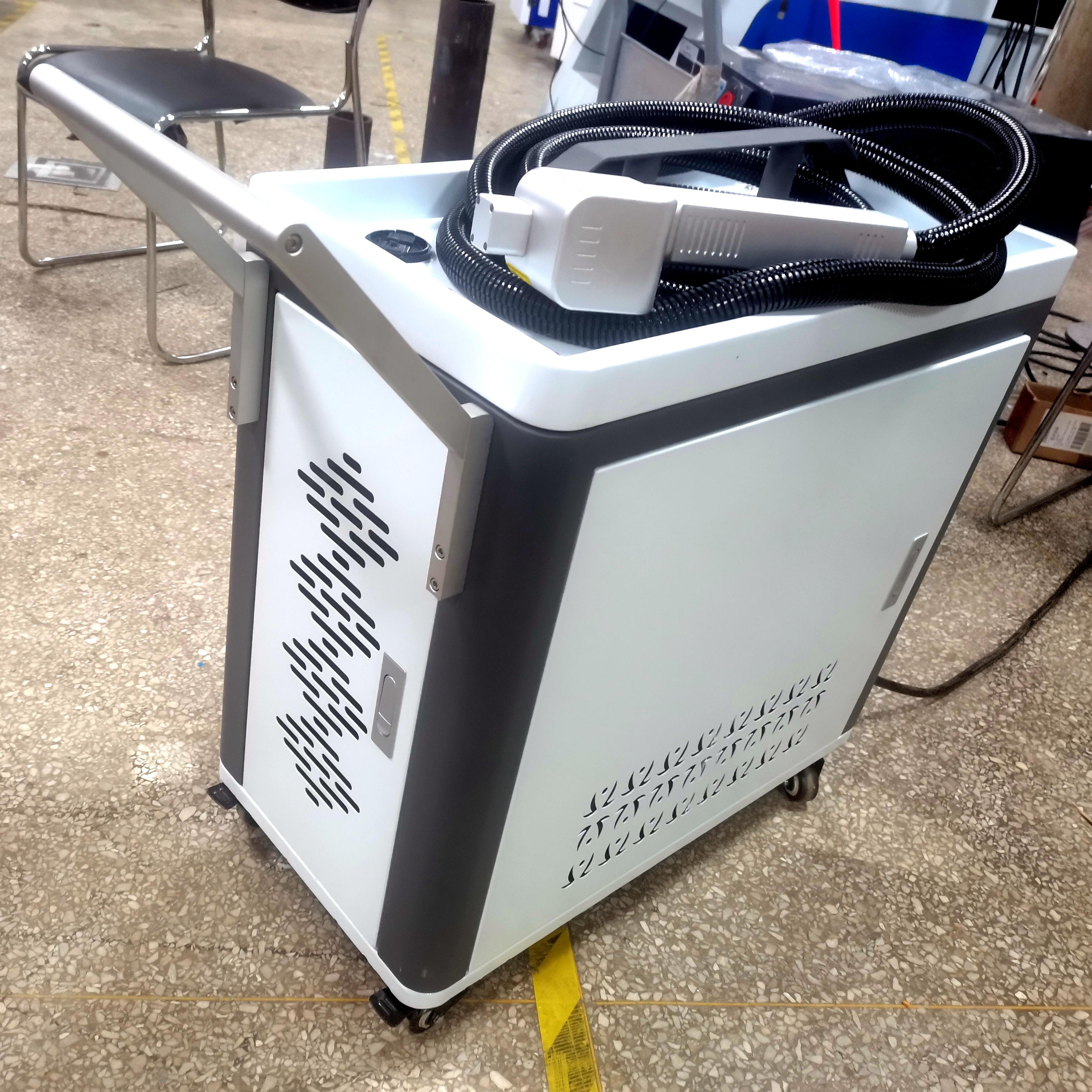 Laser Cleaning Machine for Metal 100w 200w 500w Portable Rust Remover and Sand Blaster Efficient Rust Removal Competitive Price