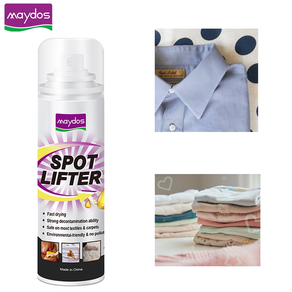 Oil Cleaner Dry Fabric Stain Remover Spray Spot Lifter clothes cleaner