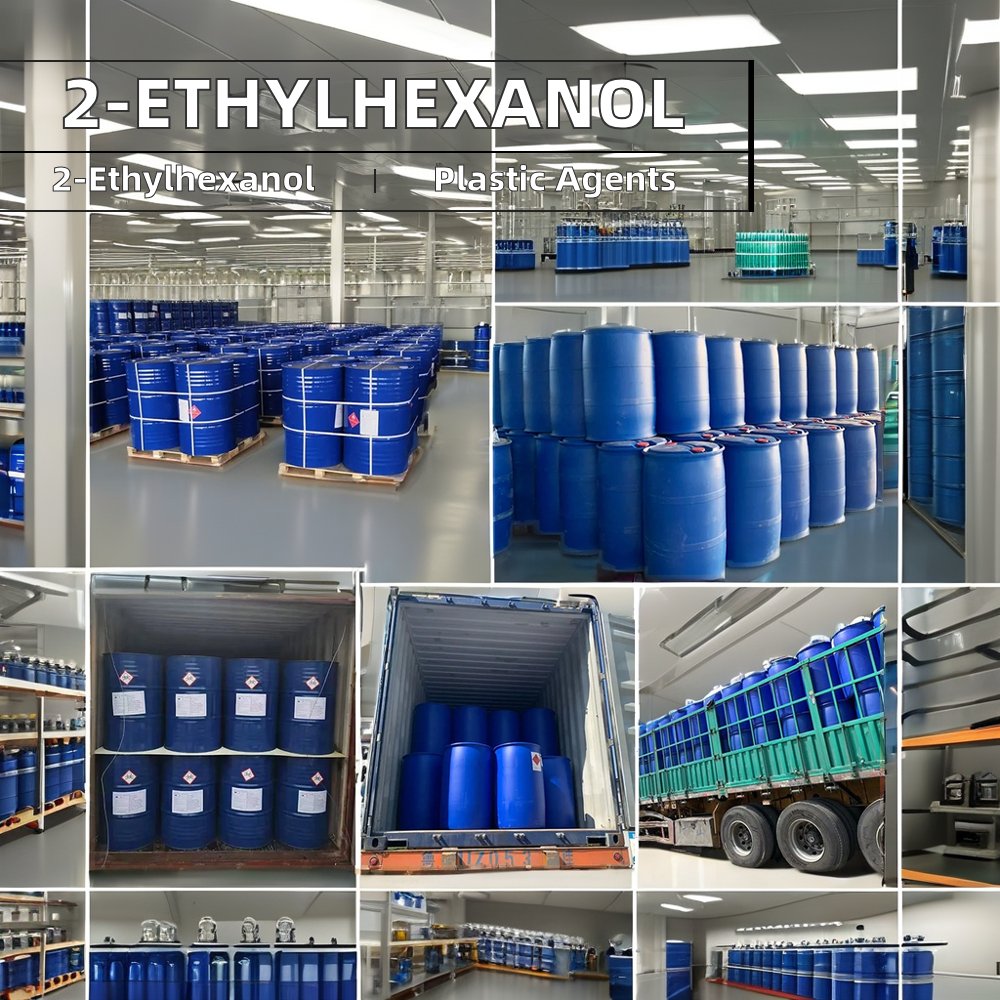 Factory Supply Organic drums 2-Ethylhexanol CAS 104-76-7 in Liquid Form 2-Ethyl-1-Hexanol Isooctyl Alcohol