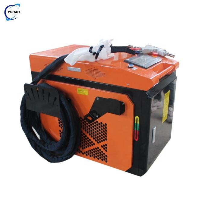 Top quality 100W 200W fiber laser cleaning machine for oil stain/ rust/ coating materials/ paints removal laser cleaner