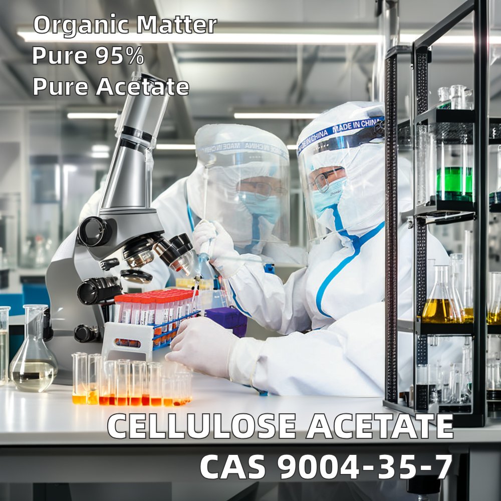 Organic Intermediate Cellulose Acetate/Cellulose Monoacetate CAS 9004-35-7 Powder Syntheses Material5.0y/30000 2.5y/30000