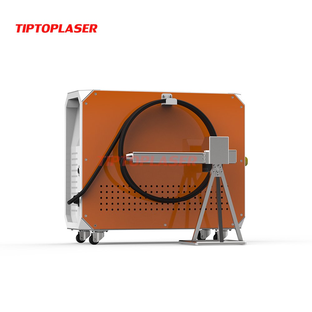 laser paint removal cabinet 100w 200w 300w pulse laser cleaner with best price laser marking cutting cleaning machine
