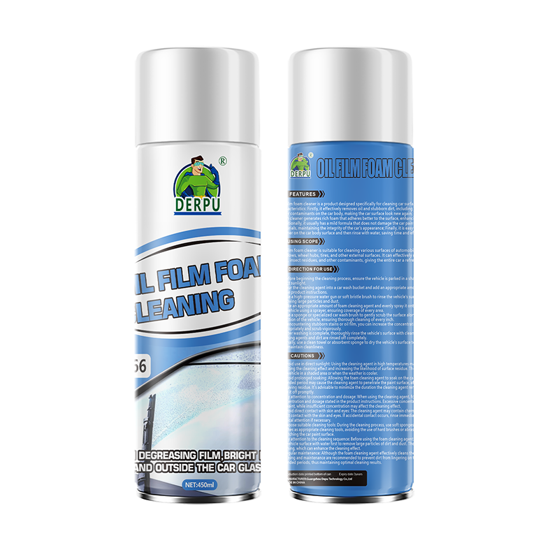 Quality Factory Supplier Car Detailing Windshield Glass Stain Washing Cleaner Foam Cleaning Spray Oil Film Remover
