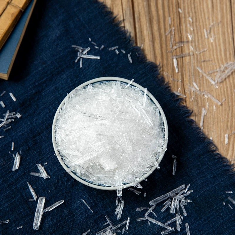 High-purity silicon crystal CAS 89-78-1 sells high-purity raw material crystal DL-menthol