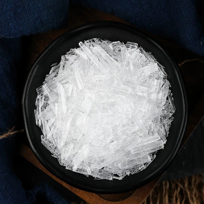 High-purity silicon crystal CAS 89-78-1 sells high-purity raw material crystal DL-menthol