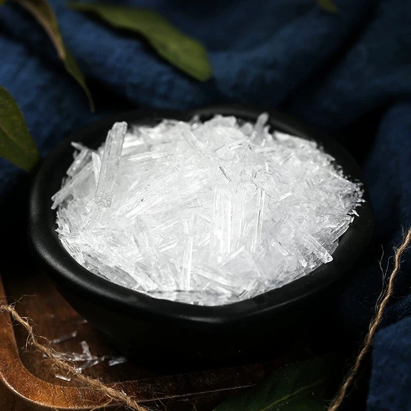 High-purity silicon crystal CAS 89-78-1 sells high-purity raw material crystal DL-menthol