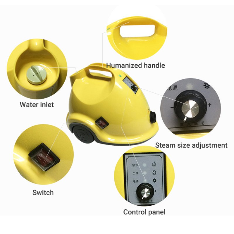 Instant high-temperature sterilization and disinfection Steam Cleaning Machine car carpet high pressure steam cleaner