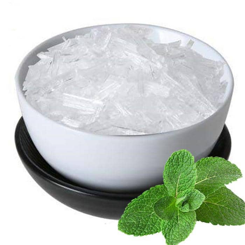 High quality stock direct sale high purity chemicals natural organic intermediates menthol crystals