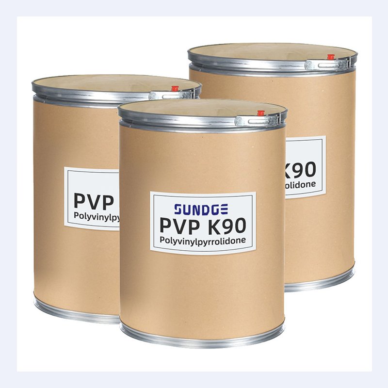 SUNDGE High Purity 99.9% Povidone PVP K30 PVP K90 Organic Agrochemical Intermediates White Powder Appearance CAS Model in Stock