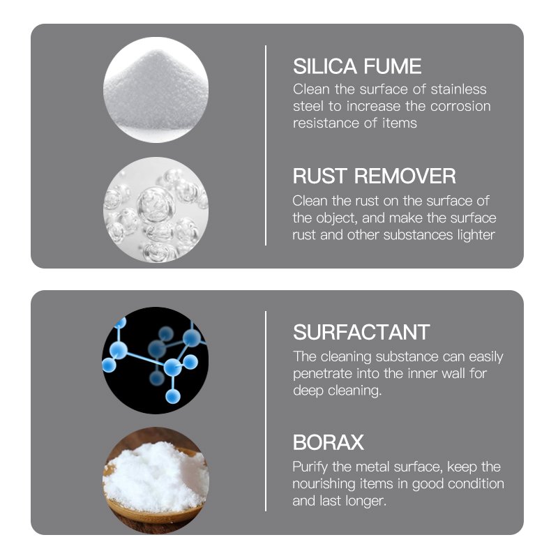best selling stainless steel cleaning paste cookware cleaner cream