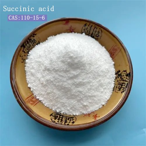 Dyestuff Intermediates Crystalline Powder Amber Succinic Acid with Methylene Succinic Acid