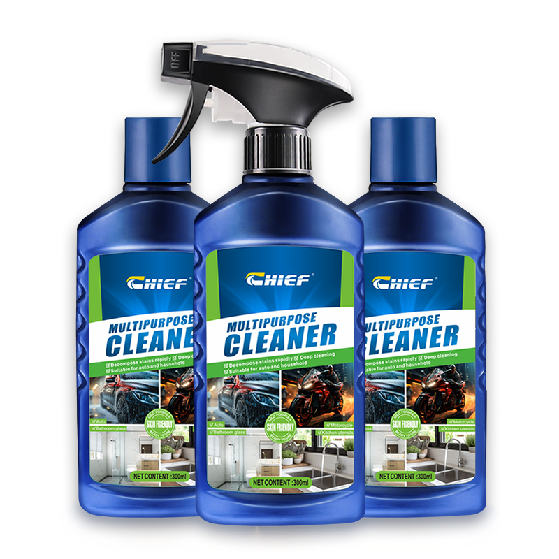 Home car motorcycle multipurpose use quick remove oil grease and dust cleaner spray bottle