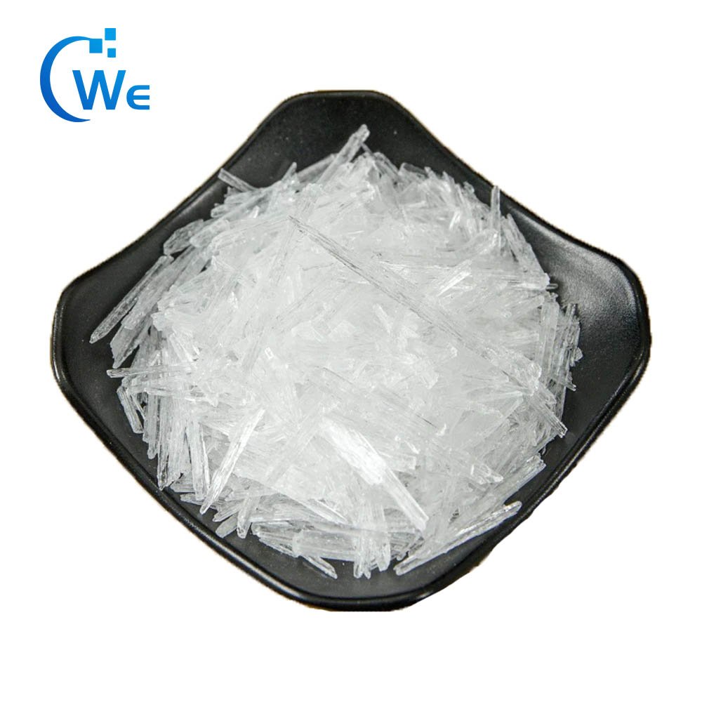High Pure crystal essence mint aroma synthetic chemical materials DL-Menthol CAS 89-78-1 with fast shipment