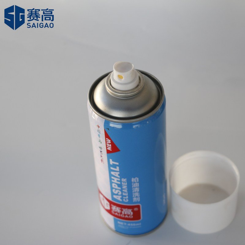 SAIGAO wholesale 450ml Aerosol Pitch Bug Remover Cleaner Spray Pitch Cleaner for Car