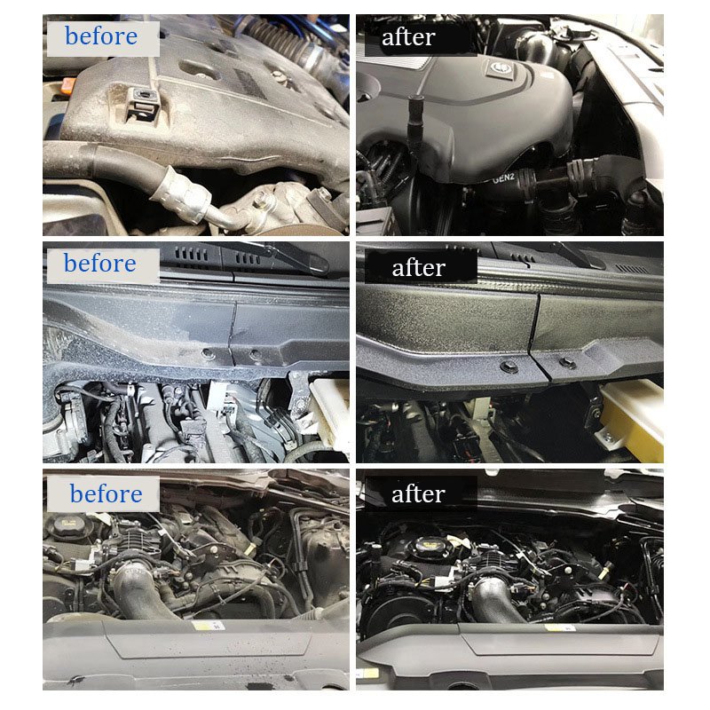 DIY Detailing Auto Engine Wash Easy remove stain oil dust strong powerful cleaning engine carburetor cleaner spray KC05