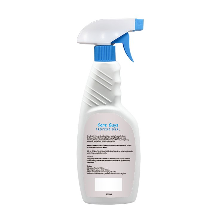 Powerful Dirt Clean &Wipe Away Water Spots High Effect Oil Remover Liquid Cleaning Spray Safe And All-purpose Household Cleaner