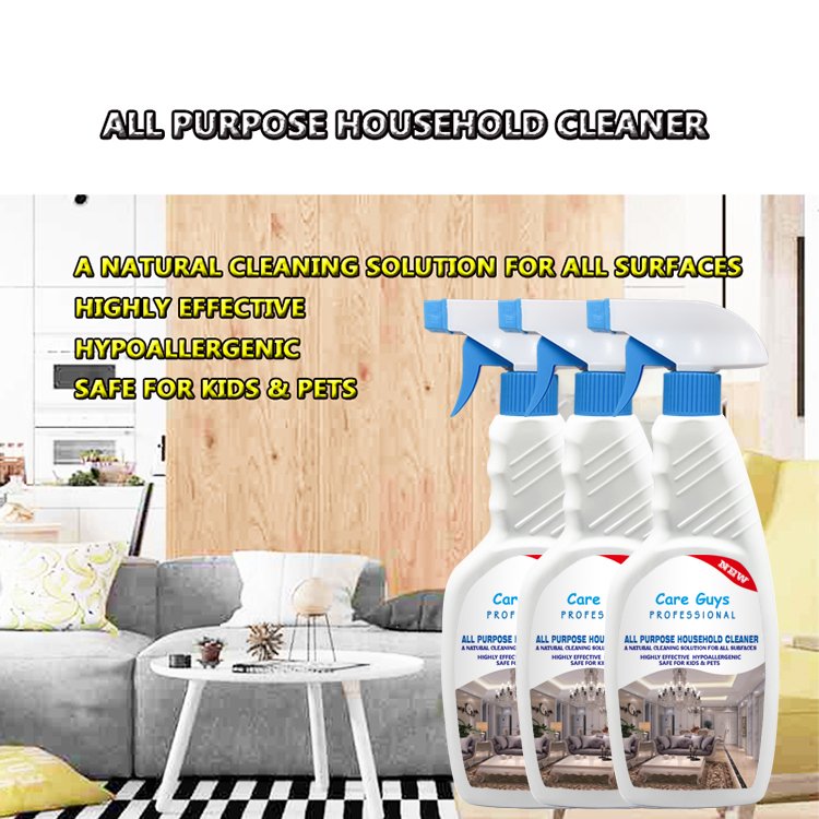 Powerful Dirt Clean &Wipe Away Water Spots High Effect Oil Remover Liquid Cleaning Spray Safe And All-purpose Household Cleaner