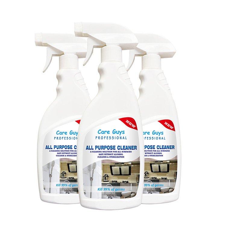 Powerful Dirt Clean &Wipe Away Water Spots High Effect Oil Remover Liquid Cleaning Spray Safe And All-purpose Household Cleaner