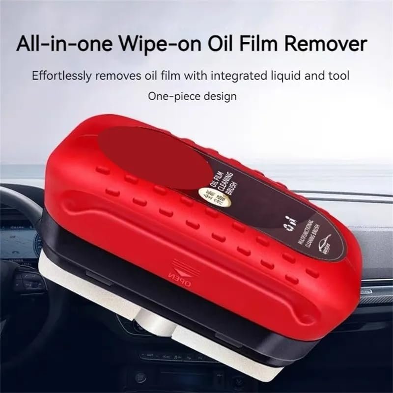 Factory Price Cleaning Brush Car Glass Oil Removal Film Brush Front inside Windshield Oil Film Stain Removal Glass Oil Film