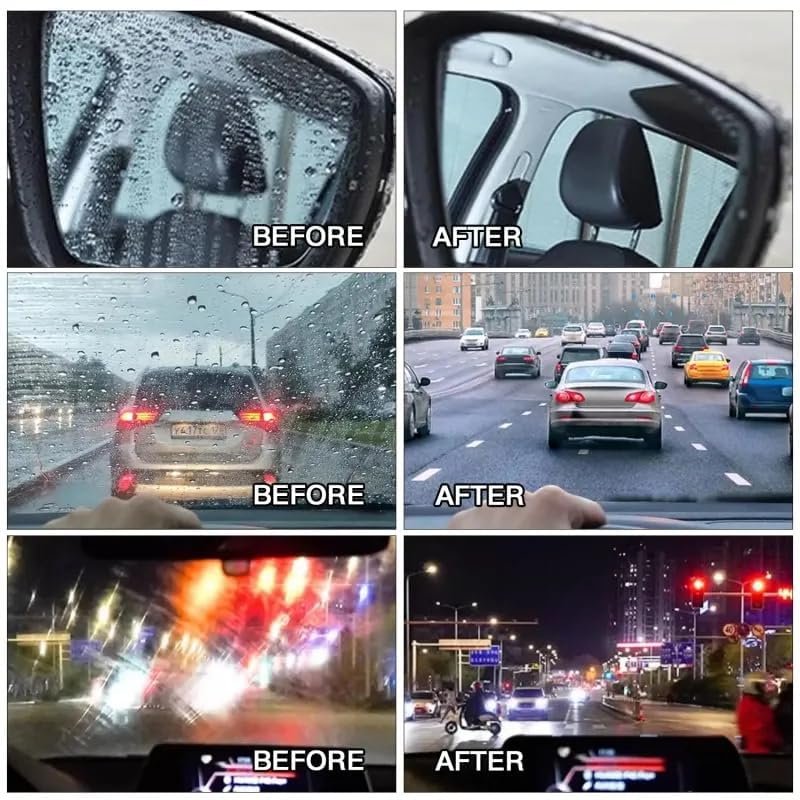 Factory Price Cleaning Brush Car Glass Oil Removal Film Brush Front inside Windshield Oil Film Stain Removal Glass Oil Film