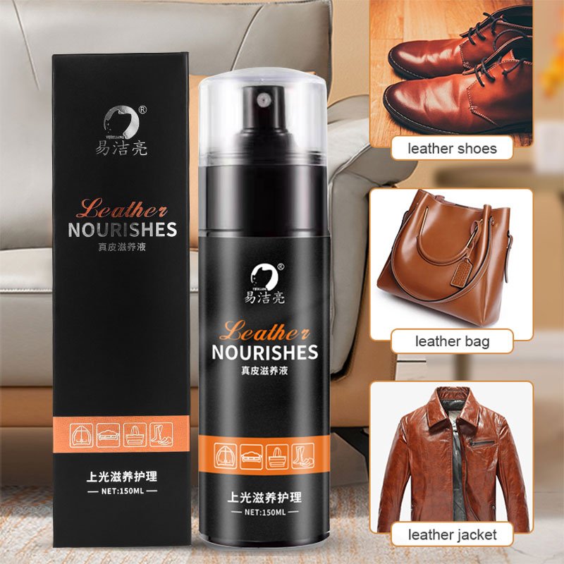 Luxury leather cleaner spray Leather Care polish 150ml for Leather Sofa Bag Shoe