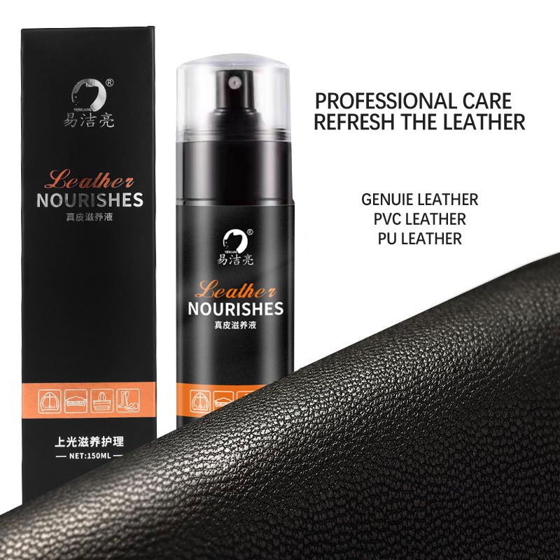Luxury leather cleaner spray Leather Care polish 150ml for Leather Sofa Bag Shoe