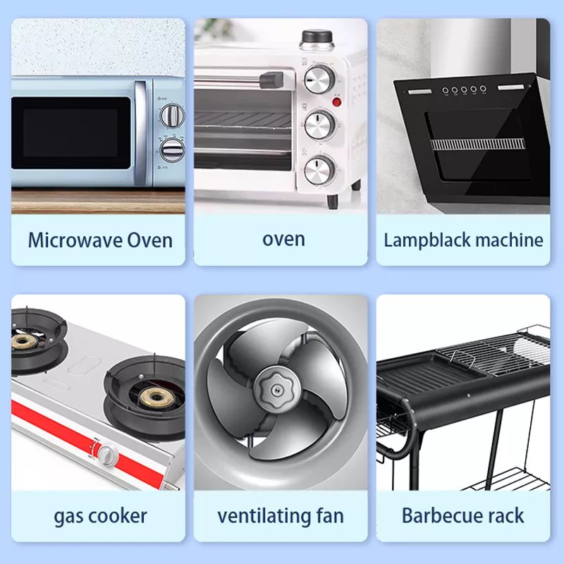 Heavy Oil Stain Removing Oven Kitchen Stain Refrigerator And Microwave Oven Steam Cleaner