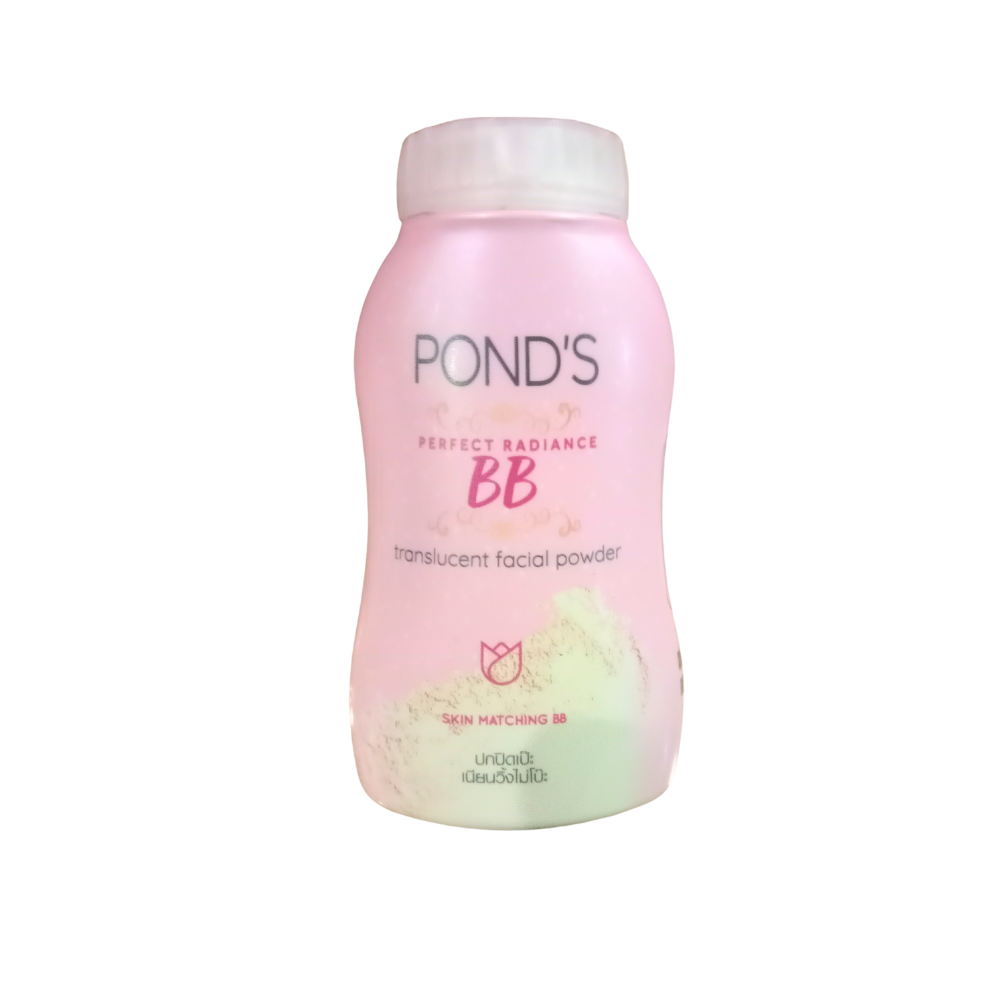 Ponds Face Talc (Thai) 50gm x 6 Dual Acne & Oil Solution with Tea Tree Oil Makeup Setting Powder for Blemish-Free Skin