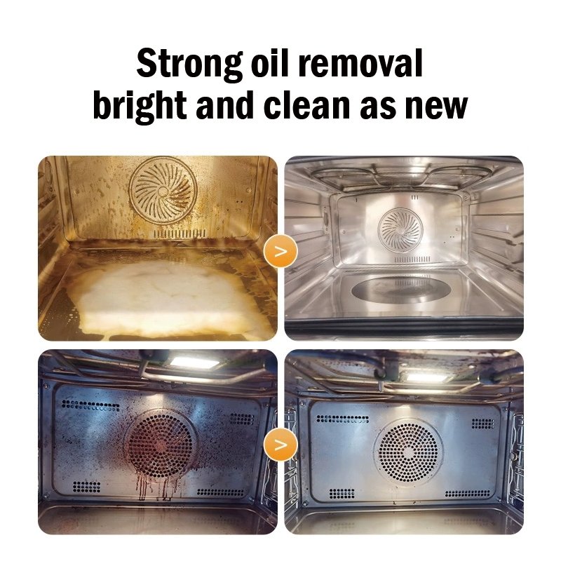 THEAOSON 200ML OEM Oven Cleaner Stubborn Removing Detergent Kitchen Oil Stain Cleaner Foam Spray Fresh Scent