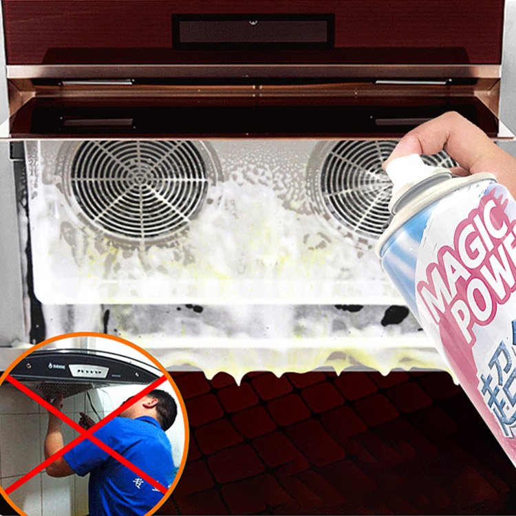 Kitchen cleaning chemicals Remove oil mousse spray eco friendly stain remover cleaning products