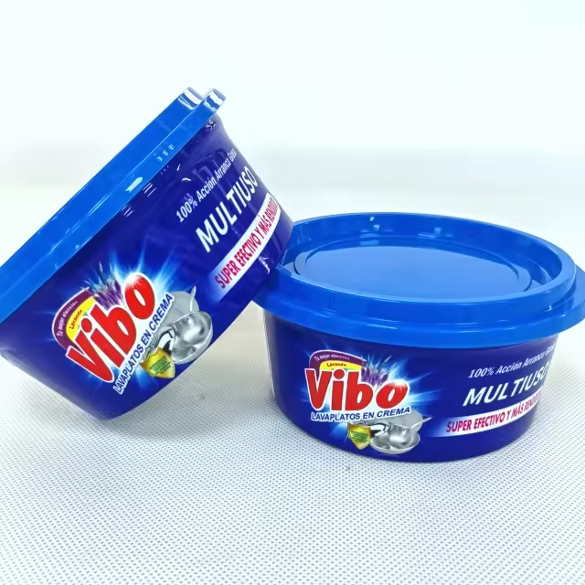 Kitchen strong cleaning eco-friendly plant based dishwashing paste remove oil stain cleaner cream