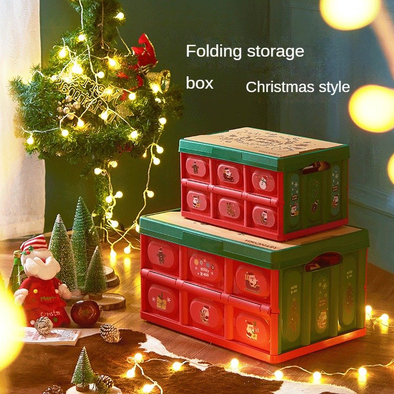 Hot Seller New Christmas PP Folding Storage Box Outdoor Portable Camping Tent Camping Folding Box