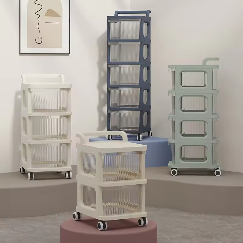 Wholesale containers with covered doors, stackable plastic storage cabinets, wardrobe organizers, removable storage boxes
