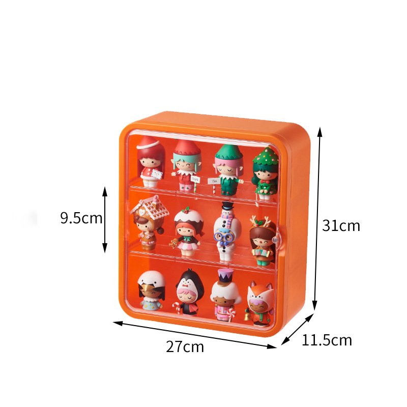Blind Box Storage Display Stand Toy Storage Box Transparent Box Display Cabinet With Light