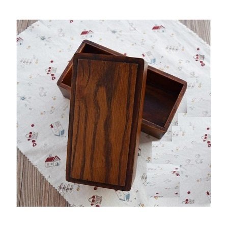 Latest Design Wooden 2 Tiers Lunch Box With 3 Compartment Wooden Bento Box For Hotel Kitchen Food Storage
