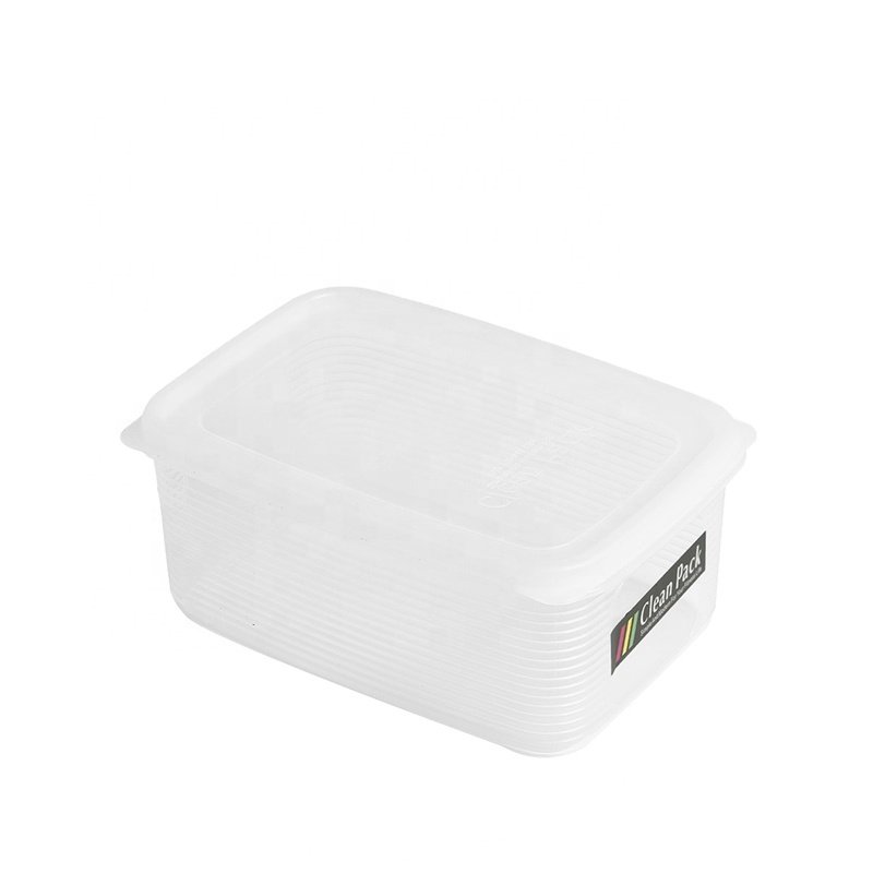 MJ kitchen Crisper Plastic drawer Classification containers food egg Fresh-keeping box refrigerator storage box with divider