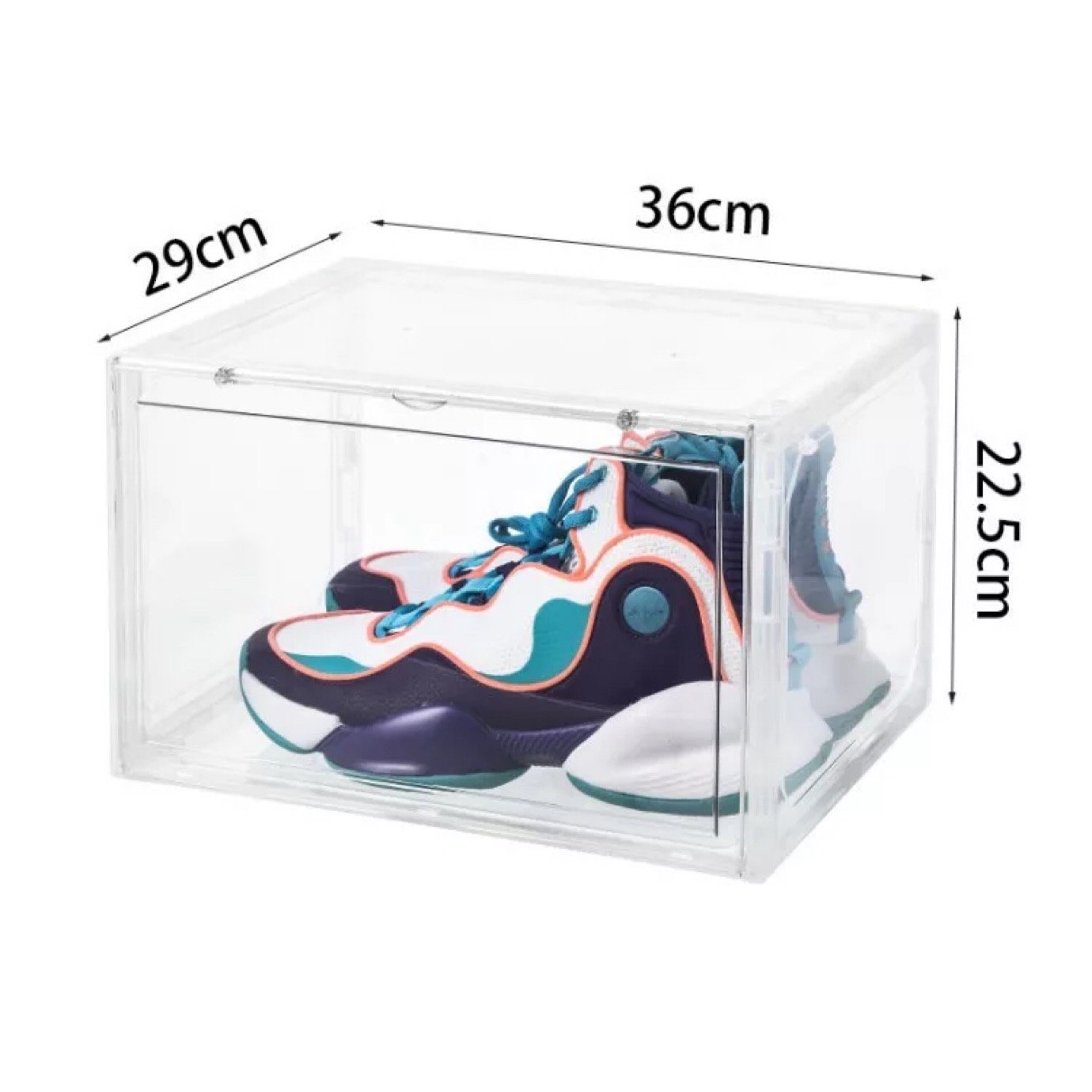 Hot Sale Stackable Housewaretransparent Detachable Detachable Sneaker Shoe Storage Box
