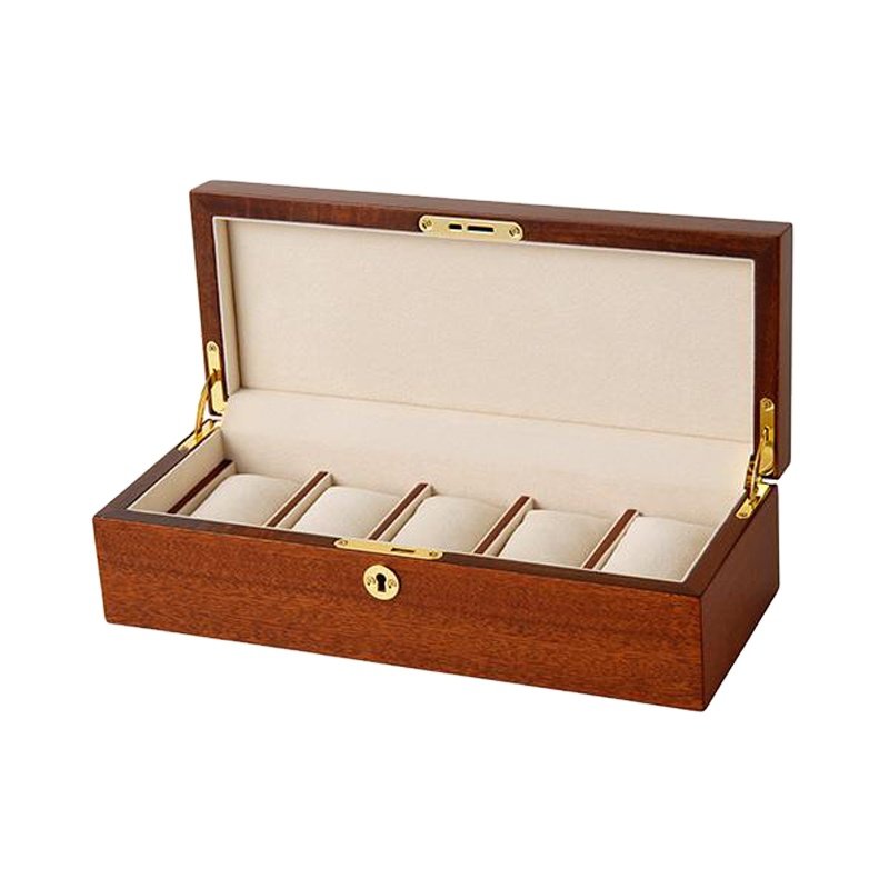 Cinnamon Rustic wooden watch box, divers Wood Watch Case Wood Watch Storage Box