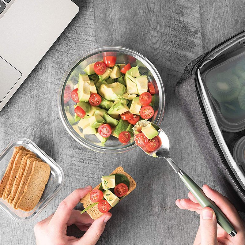 Hot Selling Plastic Food Storage Container With Lids - Airtight Food Containers Storage Set, Leak Proof Snap Lock Lids, Bpa Free