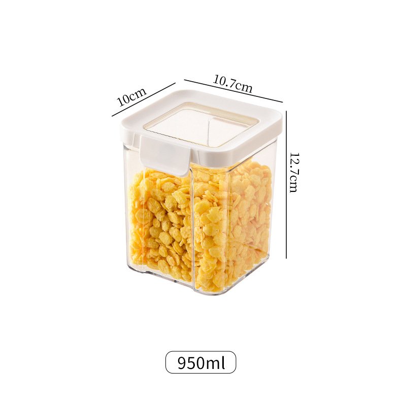 Customizable food-grade sealed tank Grain Kitchen Plastic Cereal Containers Airtight Food Plastic Storage Containers