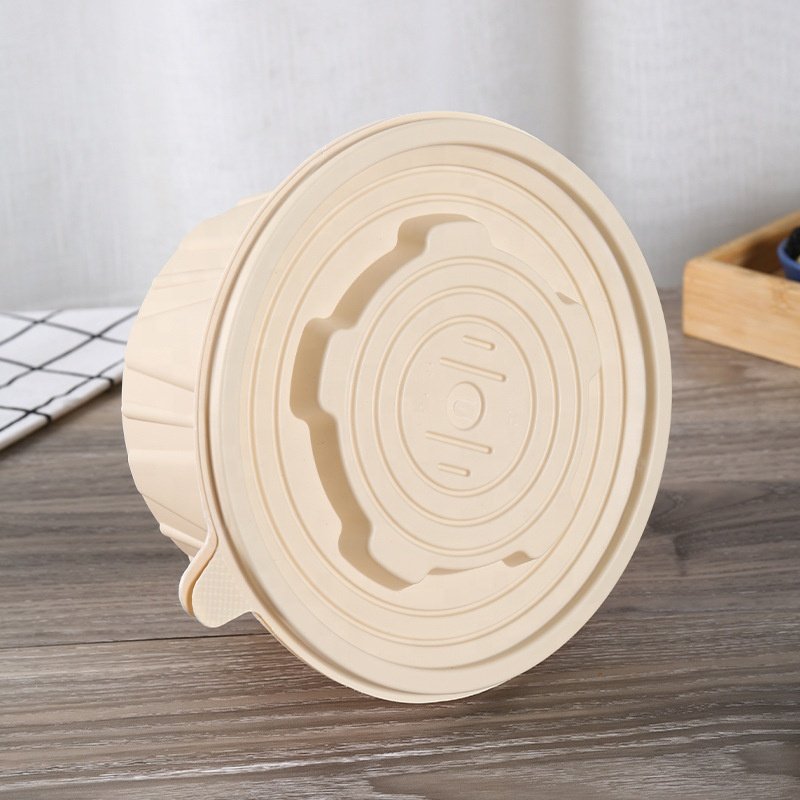 Environmental Friendly Corn Starch Food Storage Container Disposable Bowl Storage Boxes & Bins Square