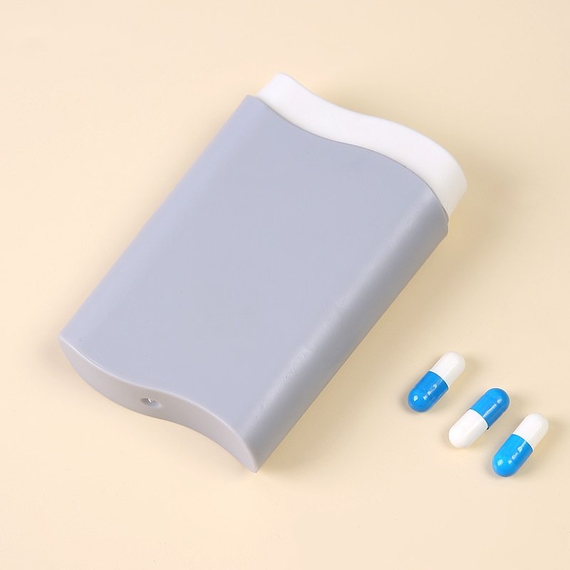 Wholesale Portable Small Pill Box Outdoor Travel Pill Storage Box Weekly Pill Box