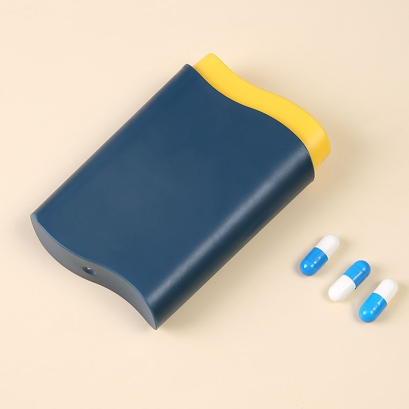 Wholesale Portable Small Pill Box Outdoor Travel Pill Storage Box Weekly Pill Box
