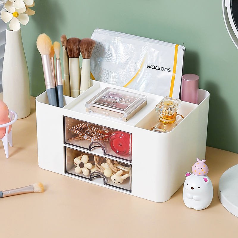 Factory Price Cosmetic Brush Pen Holder Stationery Organizer Desk Office Storage Box
