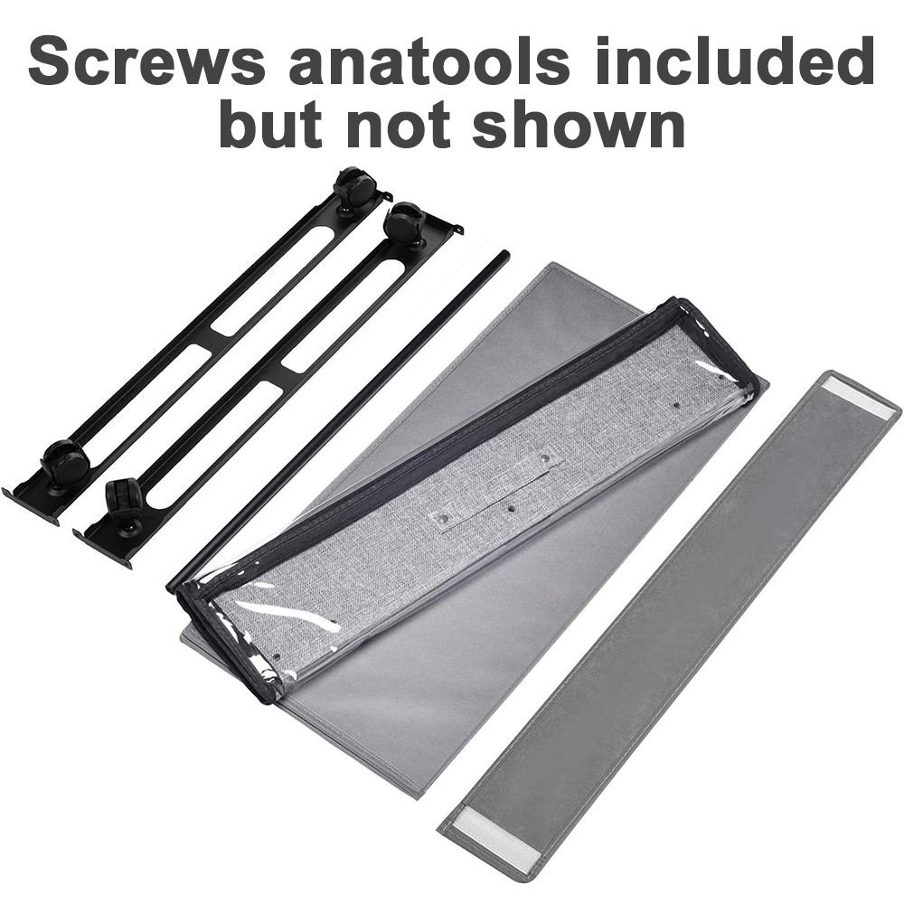 Non Woven Under Bed Storage Boxes With Reinforced Handles Foldable Underbed Storage Bags With Wheel