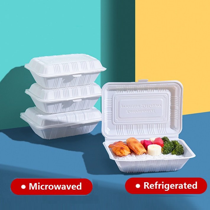 Low Price Take Away Food Container Airtight Disposable Plastic Microwave Custom Eco Friendly Food Storage Box