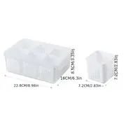 6 in 1 food storage and container refrigerator food keeping free scallion storage boxes for kitchen