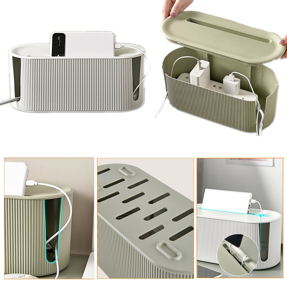 Wholesale china supplier wire cable box desktop storage box wireless router storage box