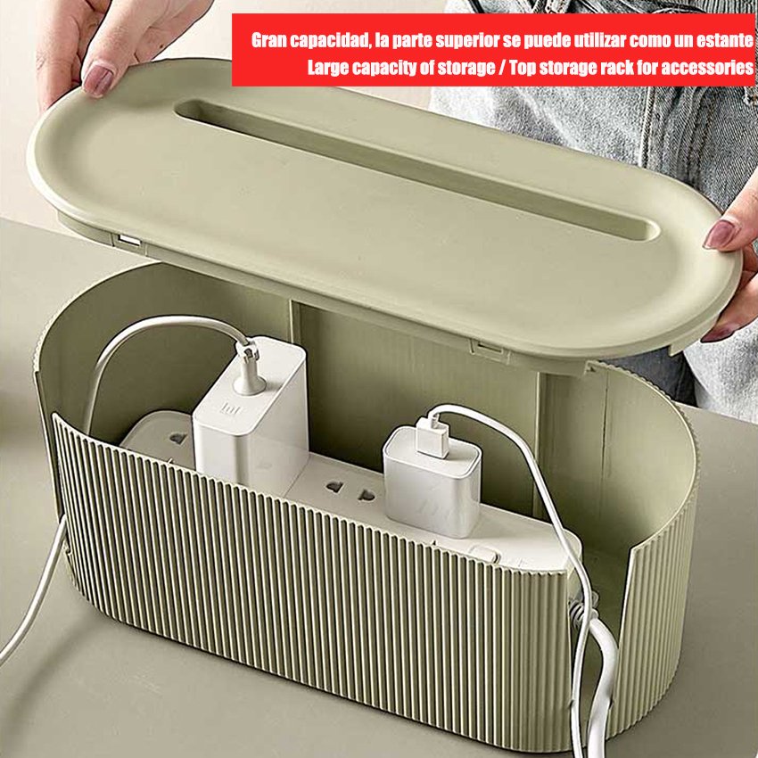 Wholesale china supplier wire cable box desktop storage box wireless router storage box
